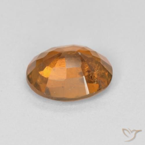 granate hessonita Naranja oscuro natural de 2.23 ct, Ovalada, VS-SI