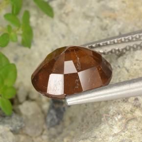 granate hessonita Naranja medio natural de 2.69 ct, Ovalada, VS-SI