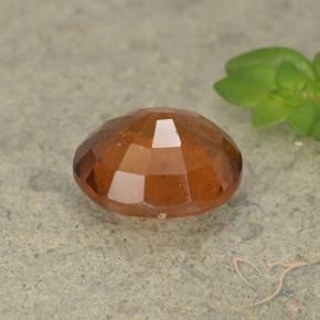 granate hessonita Naranja oscuro natural de 2.29 ct, Ovalada, VS-SI