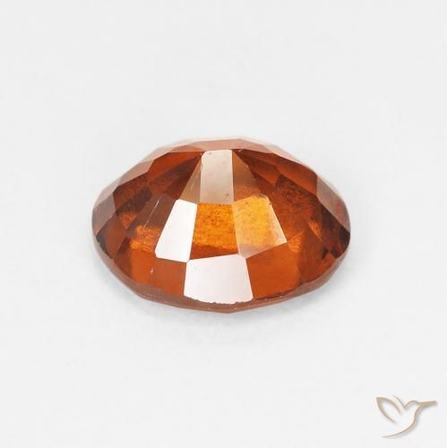 granate hessonita Ámbar naranja natural de 1.99 ct, Ovalada, VS
