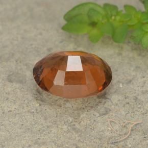 granate hessonita Naranja medio natural de 1.95 ct, Ovalada, VS-SI