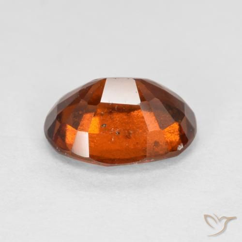 granate hessonita Naranja oscuro natural de 1.96 ct, Ovalada, VS-SI