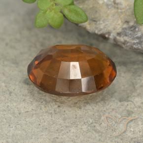 granate hessonita Naranja medio natural de 2.48 ct, Ovalada, VS