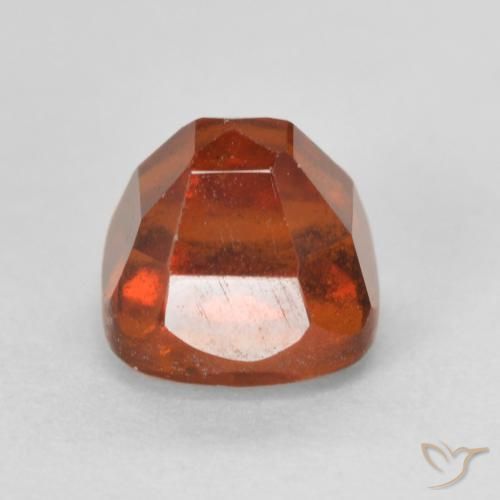 granate hessonita Naranja rojizo natural de 1.91 ct, Forma Cojín, VS