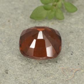 granate hessonita Ámbar naranja natural de 1.87 ct, Forma Cojín, VS