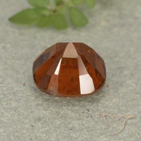 granate hessonita Naranja rojizo natural de 1.91 ct, Forma Cojín, VS-SI