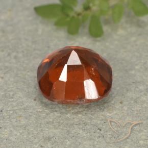 granate hessonita Naranja oscuro natural de 1.92 ct, Forma Cojín, VS-SI