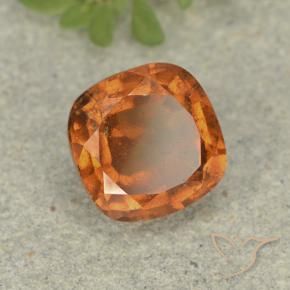 granate hessonita Naranja medio natural de 1.92 ct, Forma Cojín, VS-SI