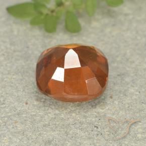 granate hessonita Naranja medio natural de 1.92 ct, Forma Cojín, VS-SI