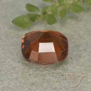 granate hessonita Ámbar naranja natural de 1.86 ct, Forma Cojín, VS