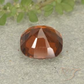 granate hessonita Ámbar naranja natural de 1.75 ct, Forma Cojín, VS