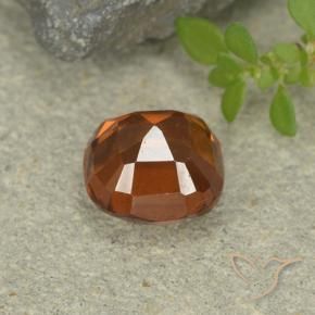 granate hessonita Naranja amarillento natural de 1.95 ct, Forma Cojín, VS