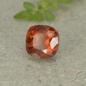 granate hessonita Naranja medio natural de 1.92 ct, Forma Cojín, VS