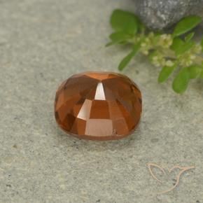 granate hessonita Naranja medio natural de 1.78 ct, Forma Cojín, VVS-VS