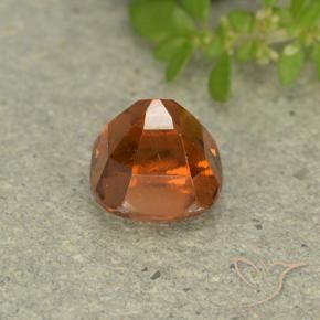 granate hessonita Naranja amarillento natural de 1.71 ct, Forma Cojín, VVS-VS