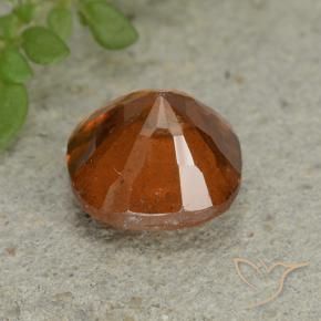 granate hessonita Naranja oscuro medio natural de 1.95 ct, Forma Cojín, VS-SI