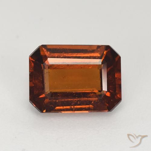 granate hessonita Naranja medio natural de 2.23 ct, Corte Octágono / Esmeralda, VS