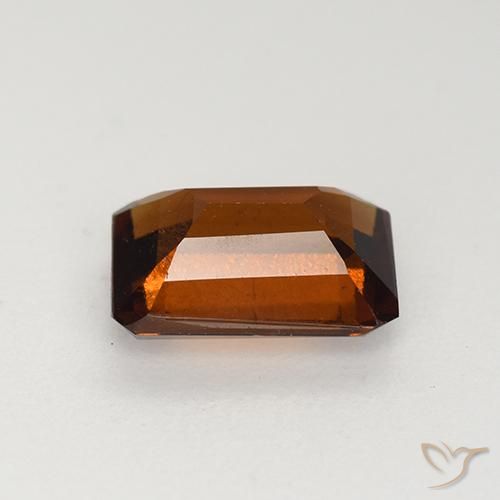 granate hessonita Naranja oscuro natural de 1.95 ct, Corte Octágono / Esmeralda, VS