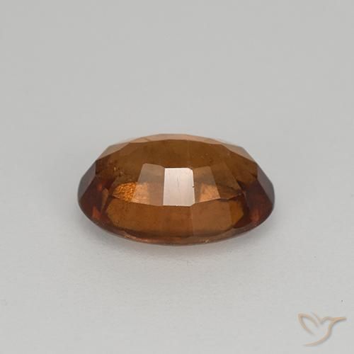 granate hessonita Marrón jengibre natural de 1.60 ct, Ovalada, VS