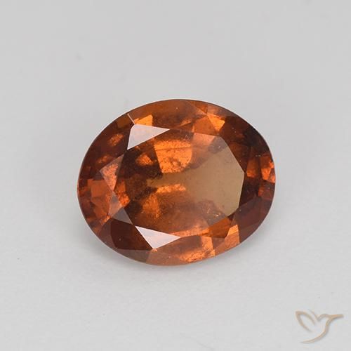 granate hessonita Marrón jengibre natural de 2.21 ct, Ovalada, VS-SI