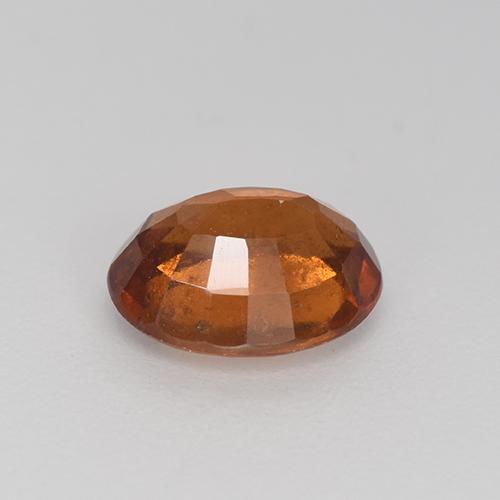 Granate hessonita marrón natural de 2,26 ct, corte óvalo, VS-SI