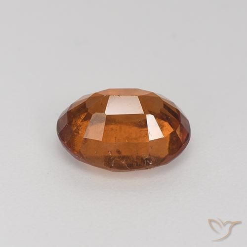 granate hessonita Marrón cálido natural de 2.20 ct, Corte Óvalo, VS-SI