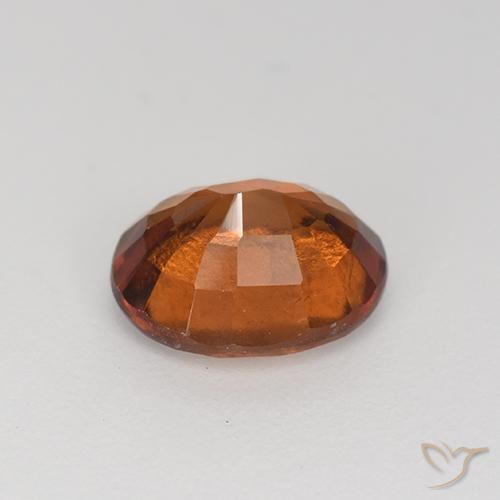 granate hessonita Marrón medio natural de 2.55 ct, Ovalada, VS-SI
