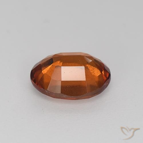 granate hessonita Marrón cálido natural de 2.12 ct, Ovalada, VS