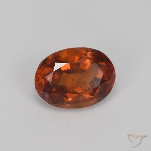 granate hessonita Marrón jengibre natural de 1.92 ct, Ovalada, VS-SI
