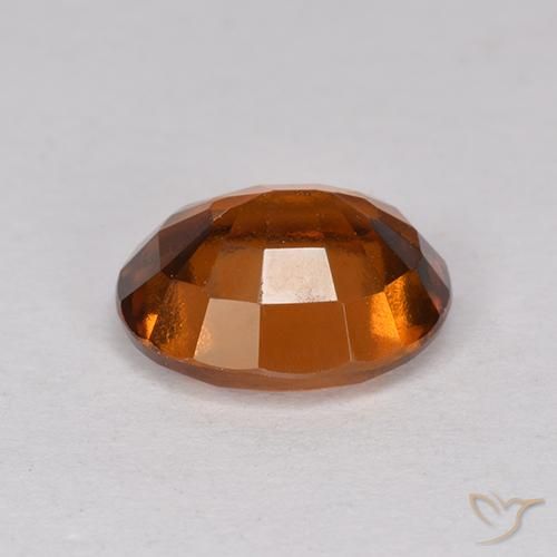 granate hessonita Marrón naranja natural de 2.16 ct, Ovalada, VS