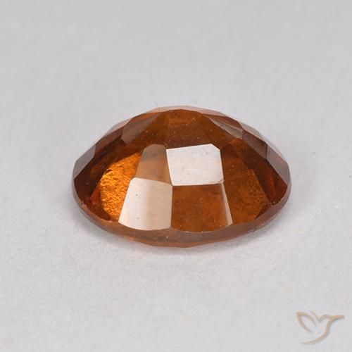 granate hessonita Naranja rojizo natural de 1.80 ct, Ovalada, VS-SI