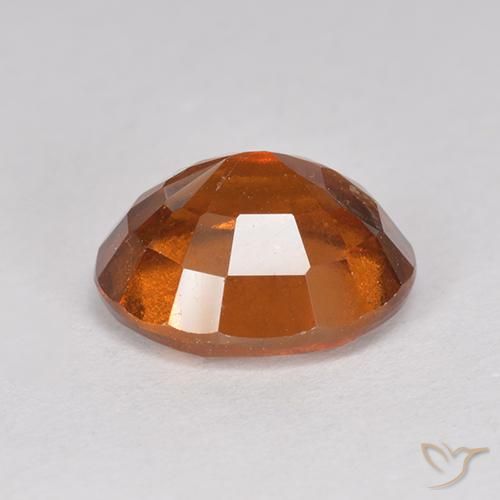 granate hessonita Ámbar naranja natural de 2.64 ct, Ovalada, VS-SI