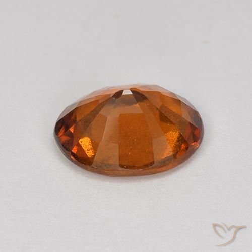 granate hessonita Naranja oscuro natural de 1.80 ct, Ovalada, VS-SI