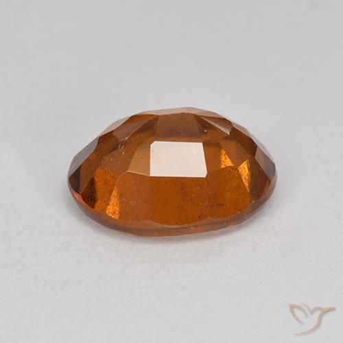 granate hessonita Ámbar naranja natural de 2.00 ct, Ovalada, VS