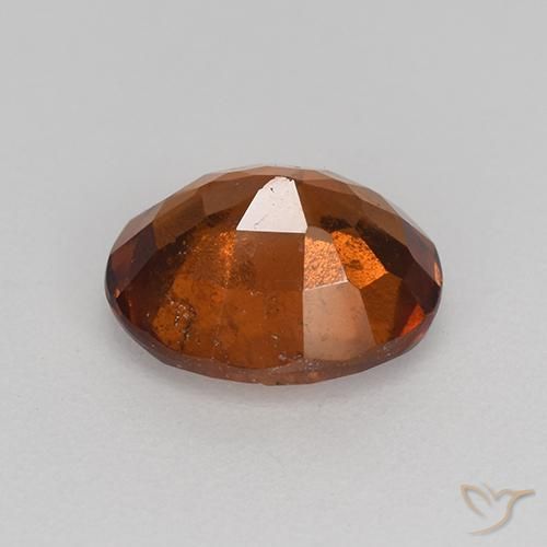 granate hessonita Naranja fuego natural de 1.87 ct, Ovalada, VS-SI