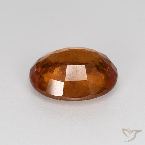 granate hessonita Naranja rojizo natural de 2.01 ct, Ovalada, VS-SI