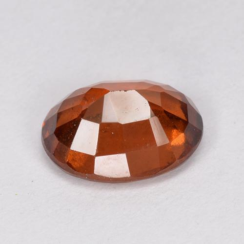 granate hessonita Naranja oscuro medio natural de 2.24 ct, Corte Óvalo, VS-SI