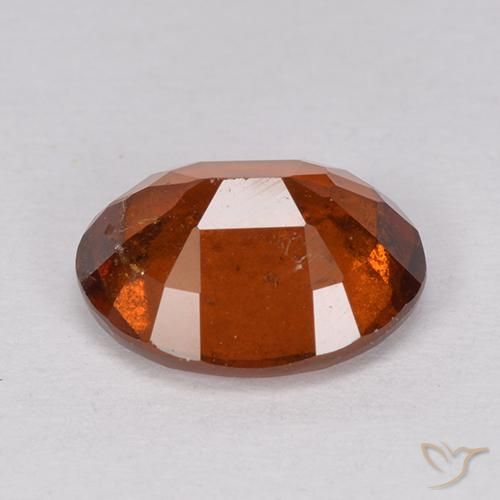 granate hessonita Naranja fuego natural de 2.55 ct, Ovalada, VS-SI