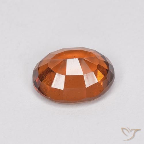 granate hessonita Naranja medio natural de 2.28 ct, Ovalada, VS