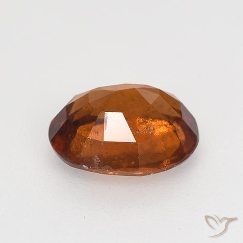 granate hessonita Naranja rojizo natural de 1.61 ct, Ovalada, VS-SI