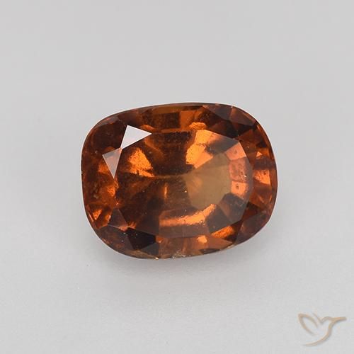 granate hessonita Marrón naranja natural de 1.89 ct, Forma Cojín, VS