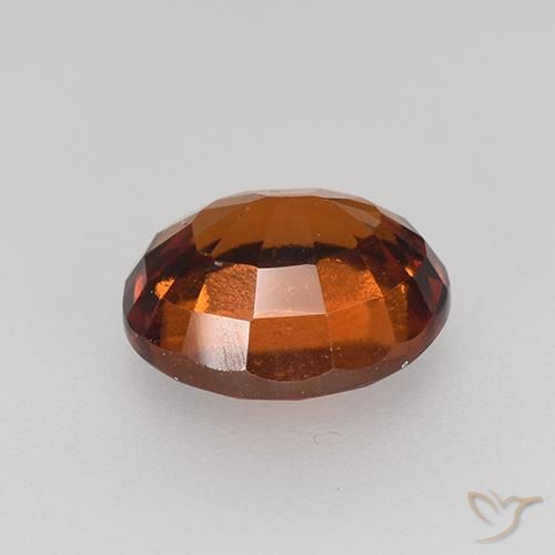 granate hessonita Ámbar naranja natural de 2.36 ct, Ovalada, VS