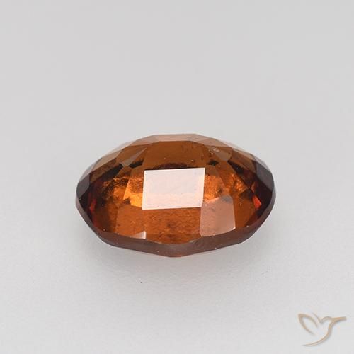 granate hessonita Ámbar naranja natural de 2.43 ct, Ovalada, VS-SI