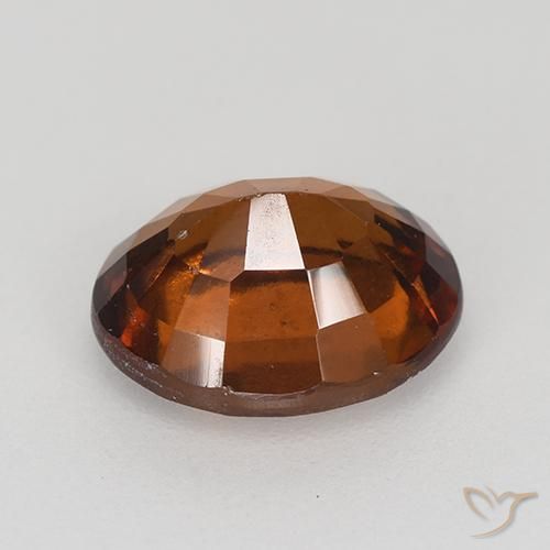 granate hessonita Naranja rojizo natural de 2.33 ct, Ovalada, VS-SI