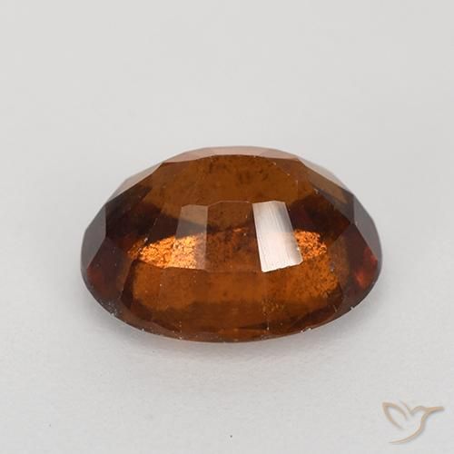 granate hessonita Ámbar naranja natural de 2.21 ct, Ovalada, VS-SI