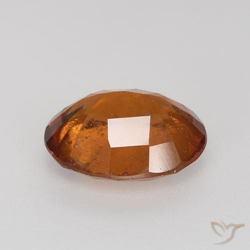 granate hessonita Naranja rojizo natural de 2.20 ct, Ovalada, VS-SI