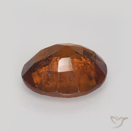 granate hessonita Naranja rojizo natural de 2.03 ct, Ovalada, VS-SI