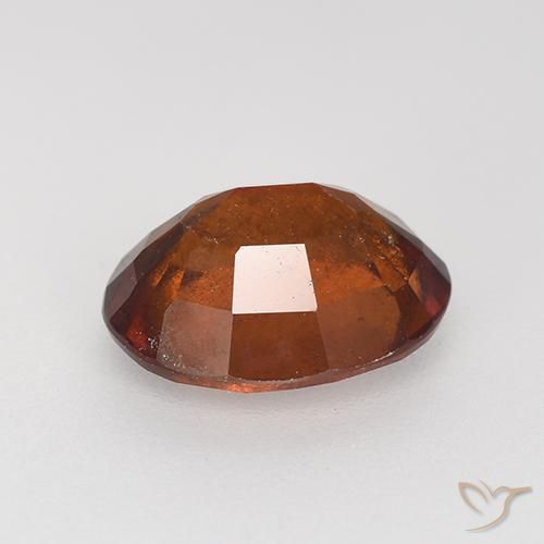 granate hessonita Naranja oscuro natural de 2.10 ct, Ovalada, VS-SI