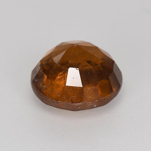 granate hessonita Naranja medio natural de 2.71 ct, Corte Redondo, VS-SI