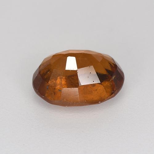 granate hessonita Ámbar naranja natural de 1.65 ct, Corte Óvalo, VS-SI